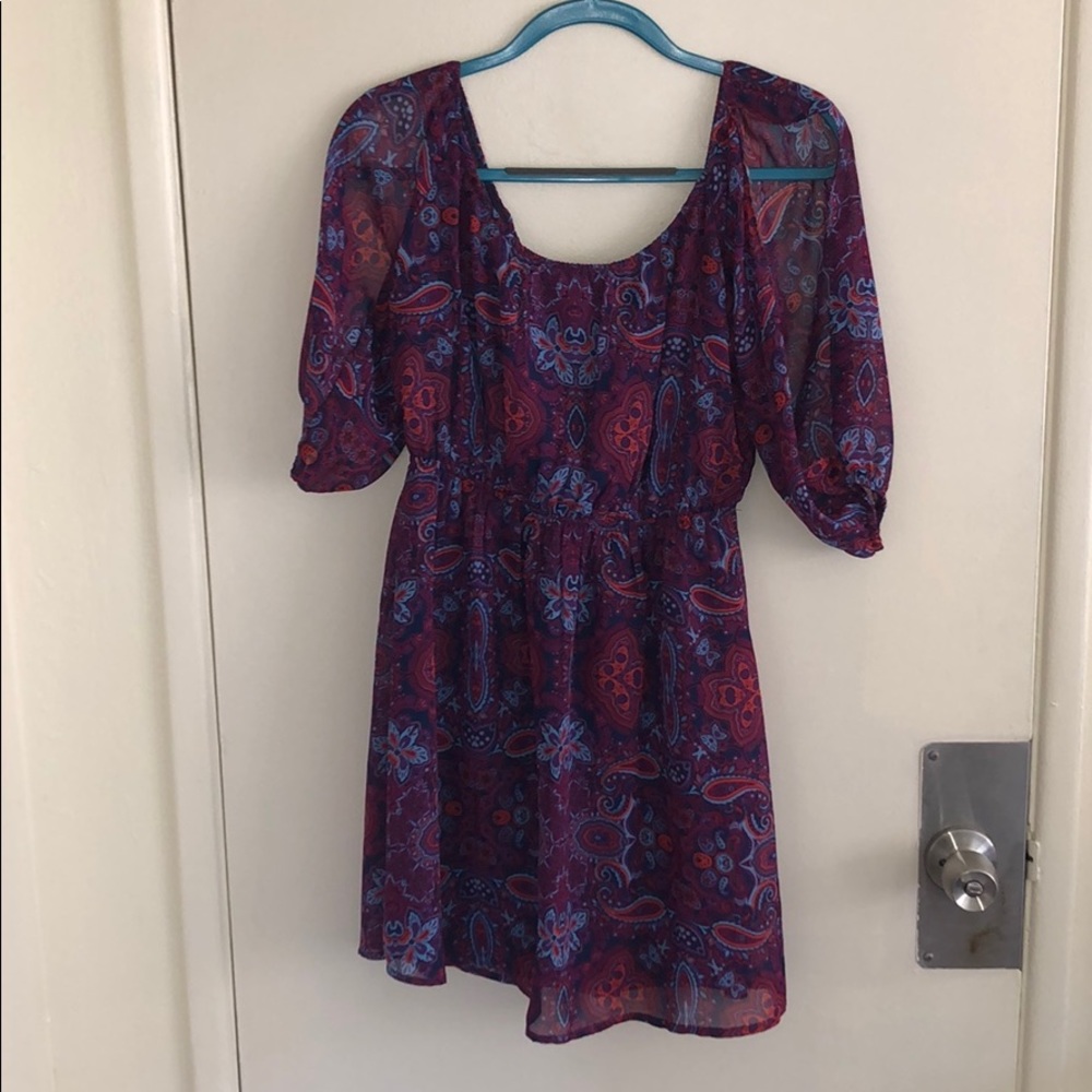 Bohemian 1/2 Sleeve Dress